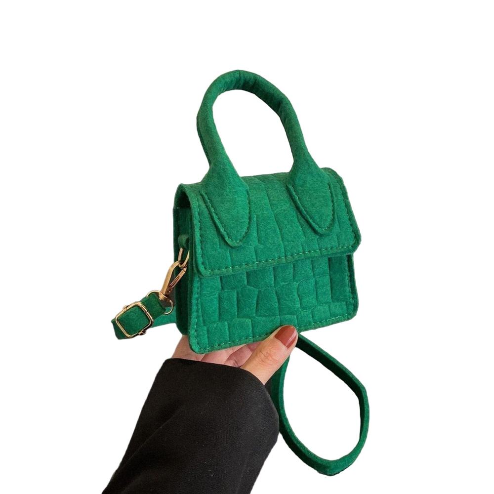 Mini Crocodile-Embossed Soft Touch Felt Crossbody Bag – NWOT - Picture 2 of 10